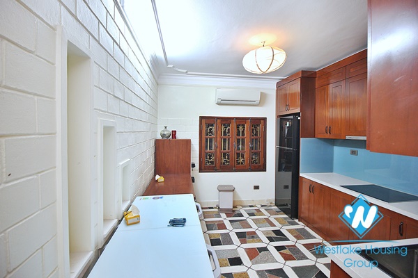 Corner furnished house for rent in Dang Thai Mai area, Tay Ho